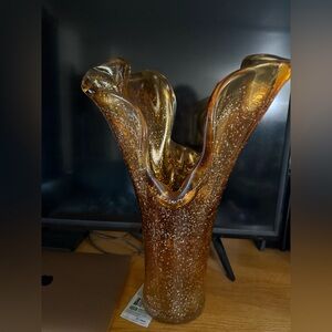 17” murano vase